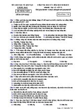 Đề kiểm tra học kì I môn Địa lý Lớp 12 - Mã đề 710 - Năm học 2018-2019 - Sở giáo dục và đào tạo Quảng Nam